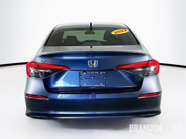 used 2022 Honda Civic car, priced at $21,691