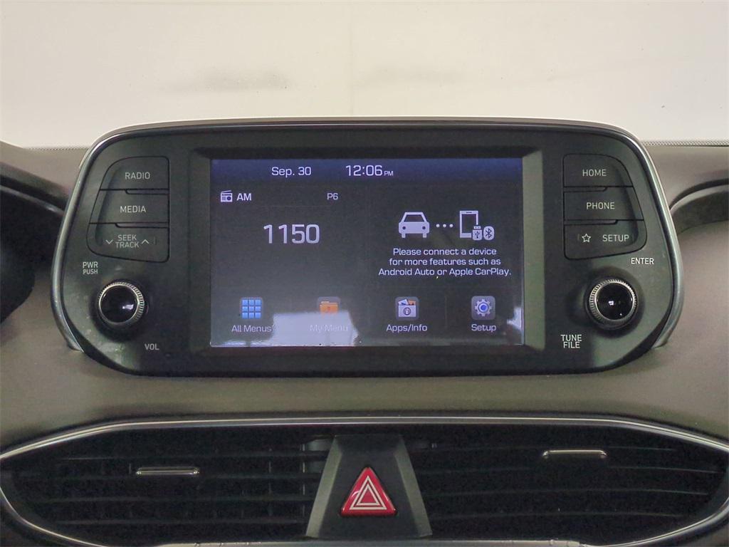 used 2020 Hyundai Santa Fe car, priced at $14,679