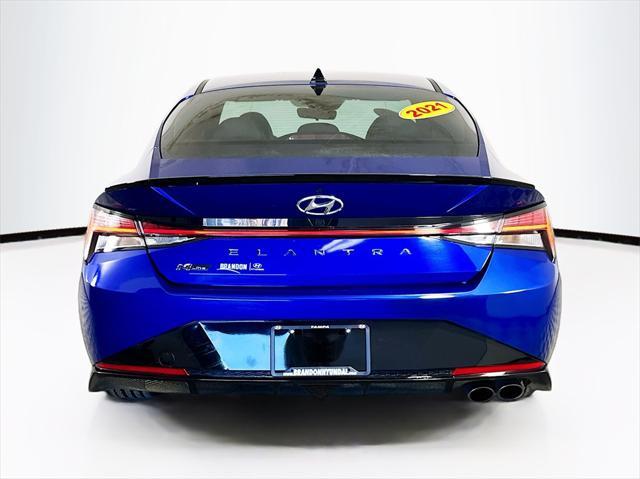 used 2021 Hyundai Elantra car, priced at $18,191