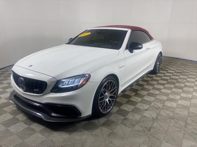 used 2021 Mercedes-Benz AMG C 63 car, priced at $63,991