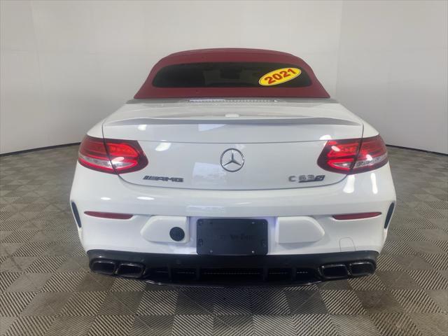 used 2021 Mercedes-Benz AMG C 63 car, priced at $63,991