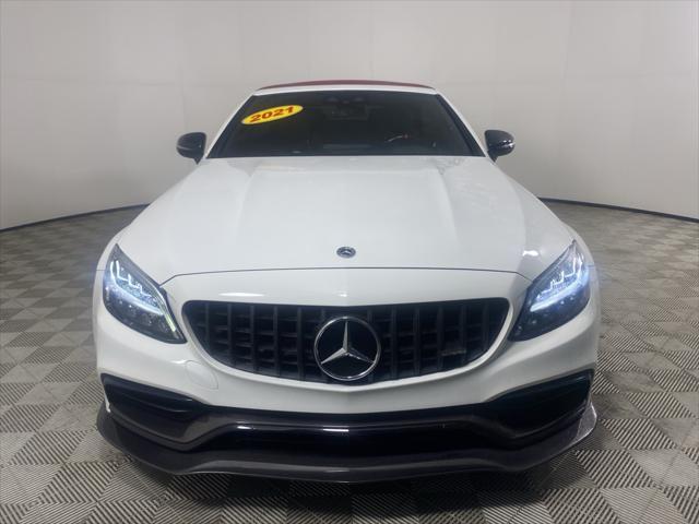 used 2021 Mercedes-Benz AMG C 63 car, priced at $63,991