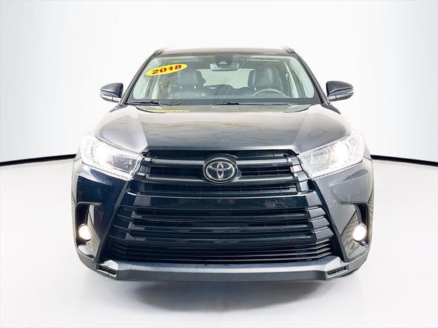 used 2018 Toyota Highlander car, priced at $23,592