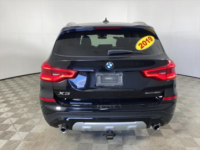 used 2019 BMW X3 car, priced at $19,291