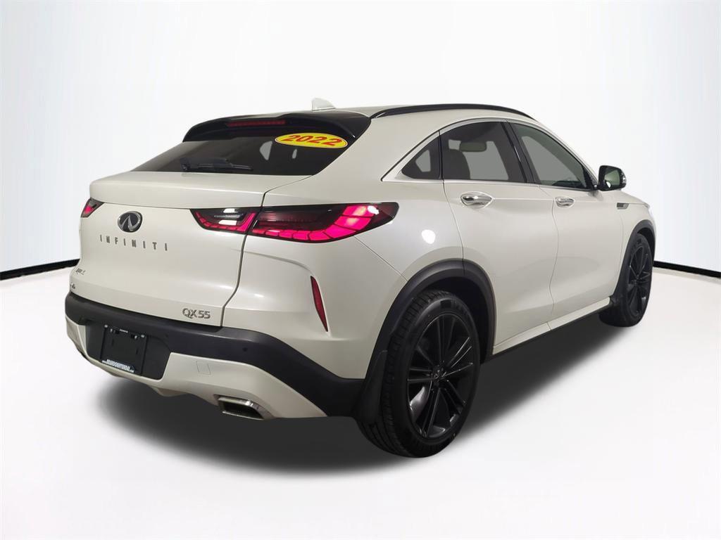 used 2022 INFINITI QX55 car, priced at $28,941