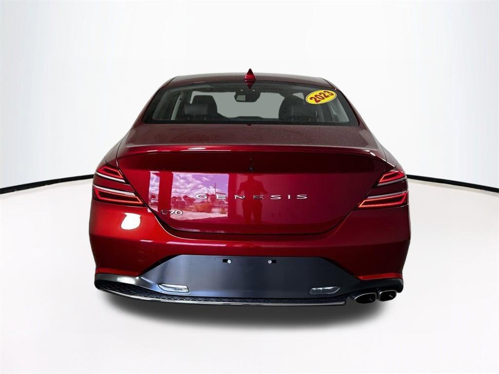 used 2023 Genesis G70 car, priced at $27,868