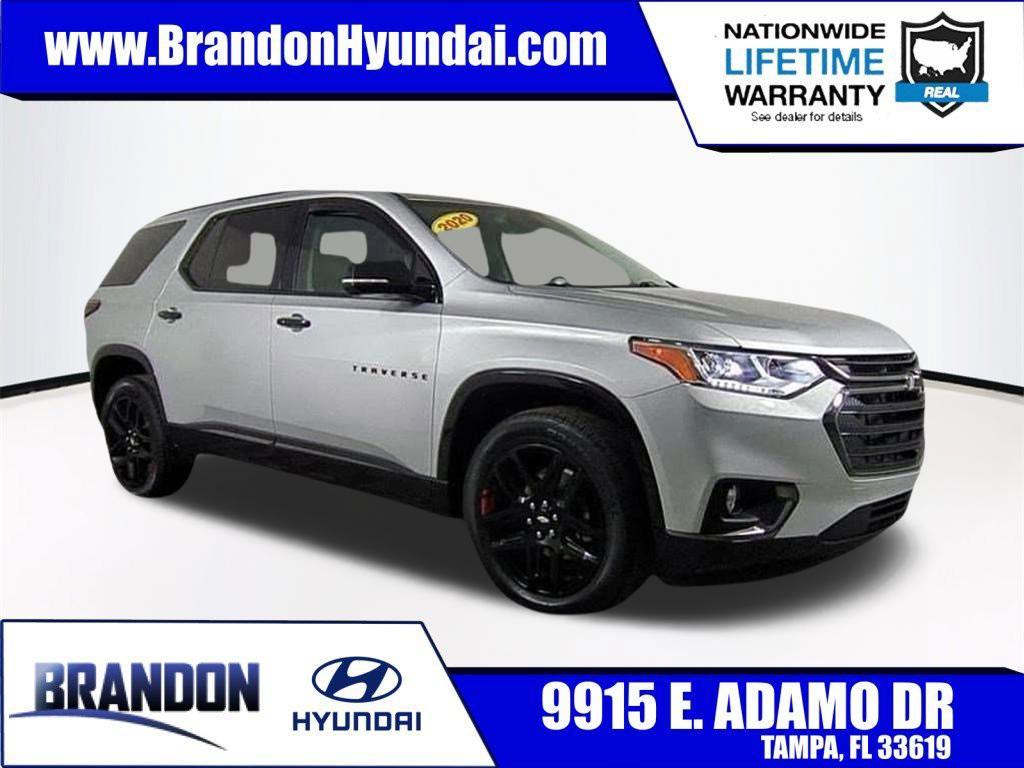 used 2020 Chevrolet Traverse car, priced at $31,306