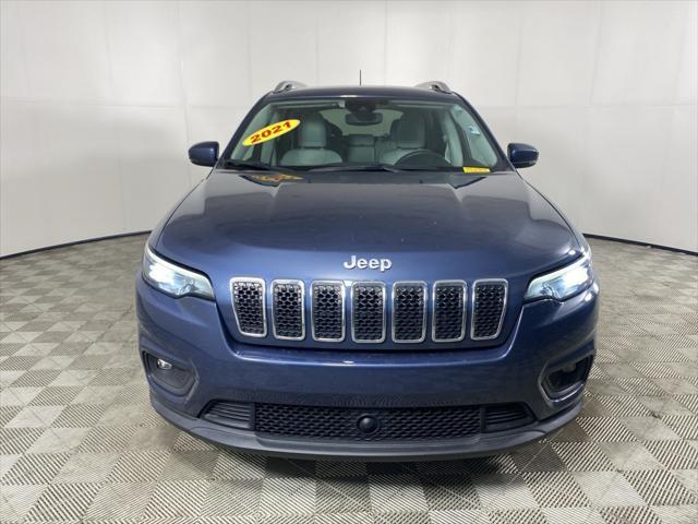 used 2021 Jeep Cherokee car, priced at $18,991