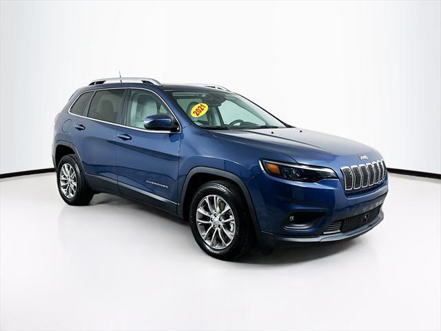 used 2021 Jeep Cherokee car, priced at $17,474
