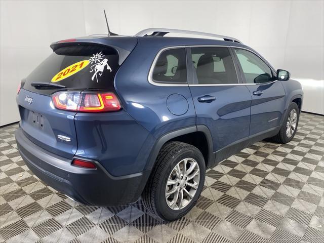 used 2021 Jeep Cherokee car, priced at $18,991