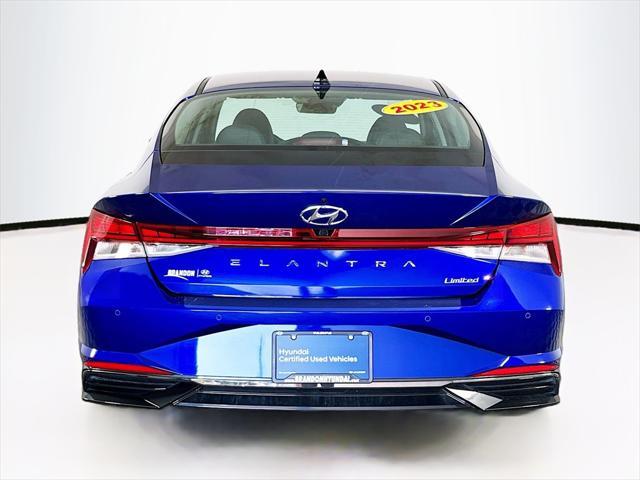 used 2023 Hyundai Elantra car, priced at $20,991