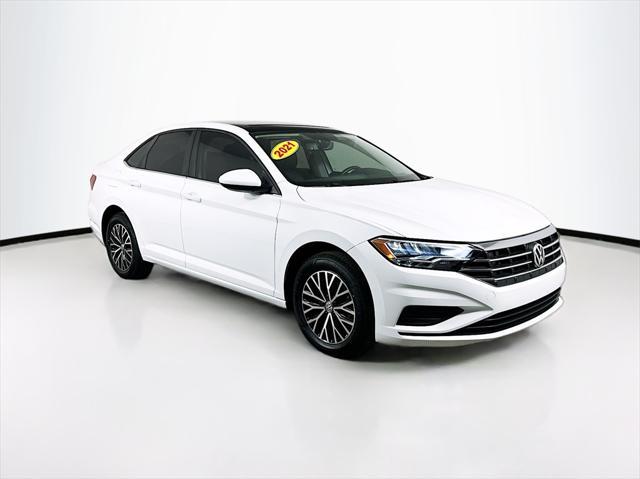 used 2021 Volkswagen Jetta car, priced at $17,622