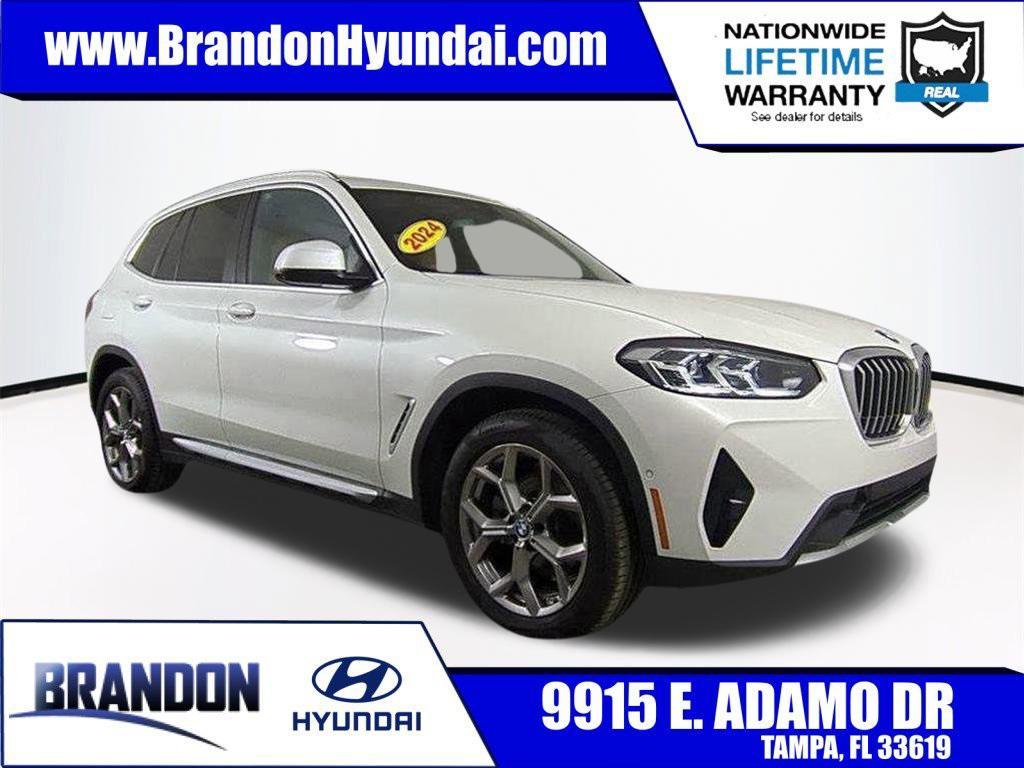 used 2024 BMW X3 car, priced at $36,835
