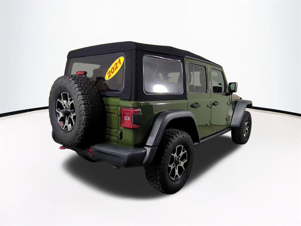 used 2021 Jeep Wrangler Unlimited car, priced at $33,487