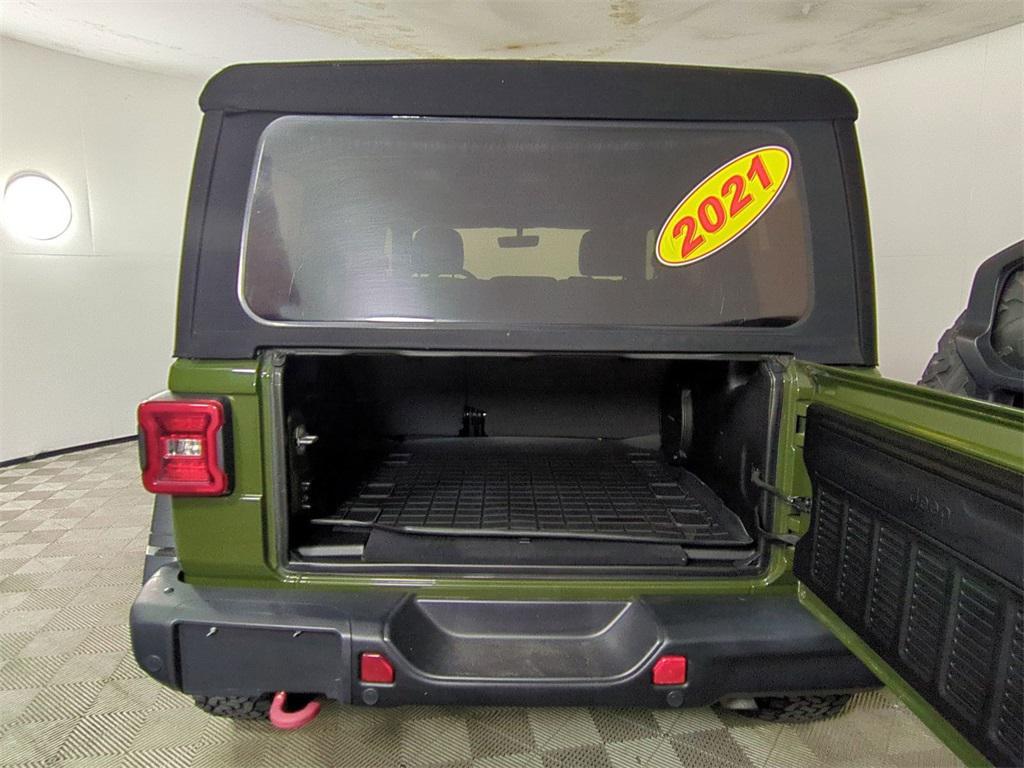 used 2021 Jeep Wrangler Unlimited car, priced at $33,487