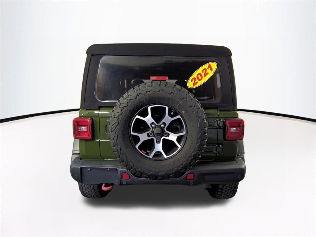 used 2021 Jeep Wrangler Unlimited car, priced at $33,487