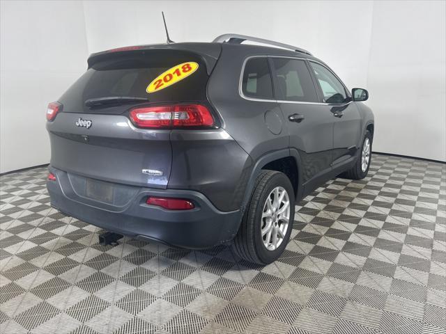 used 2018 Jeep Cherokee car, priced at $16,691