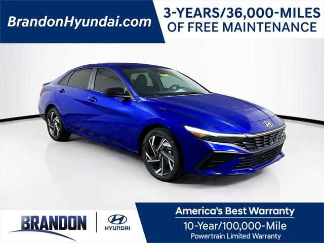 new 2025 Hyundai Elantra car, priced at $23,955