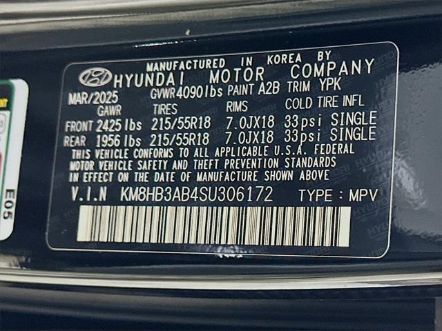 new 2025 Hyundai Kona car, priced at $25,690