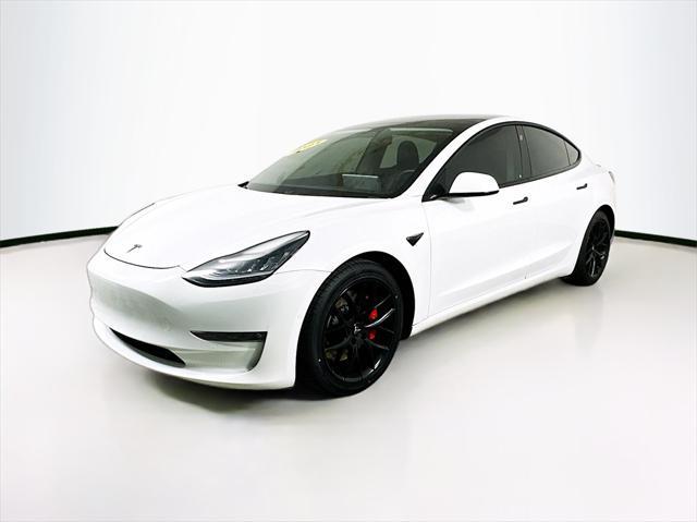 used 2021 Tesla Model 3 car, priced at $24,293