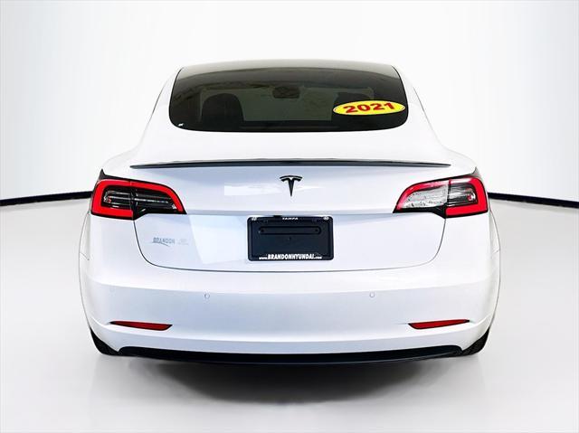 used 2021 Tesla Model 3 car, priced at $24,293