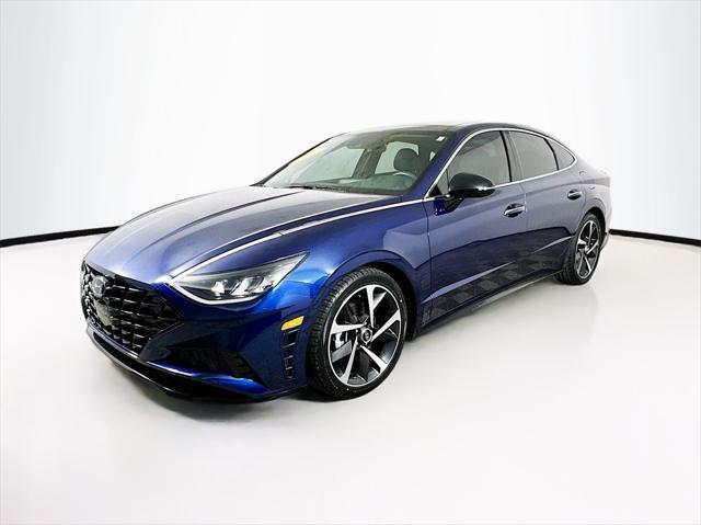 used 2022 Hyundai Sonata car, priced at $18,593