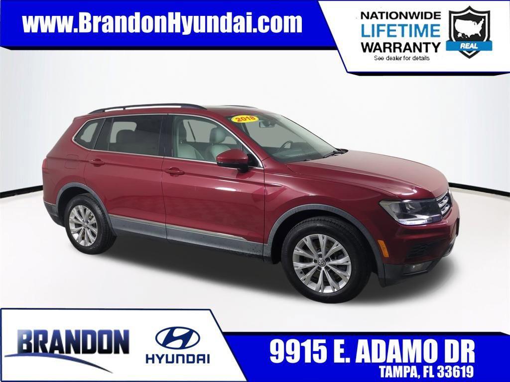 used 2018 Volkswagen Tiguan car, priced at $13,695