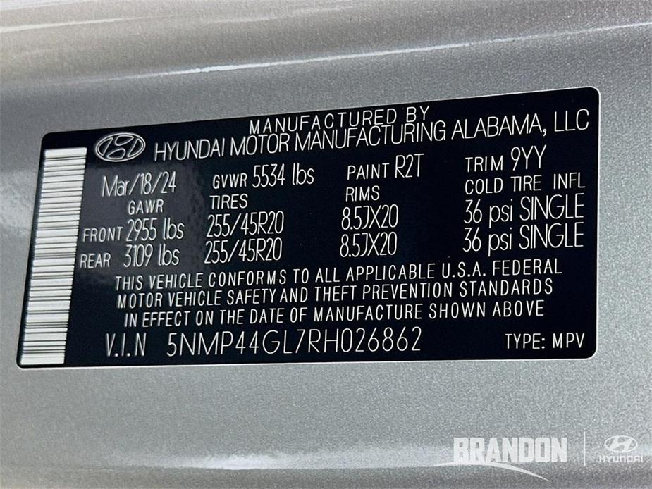new 2024 Hyundai Santa Fe car, priced at $43,641