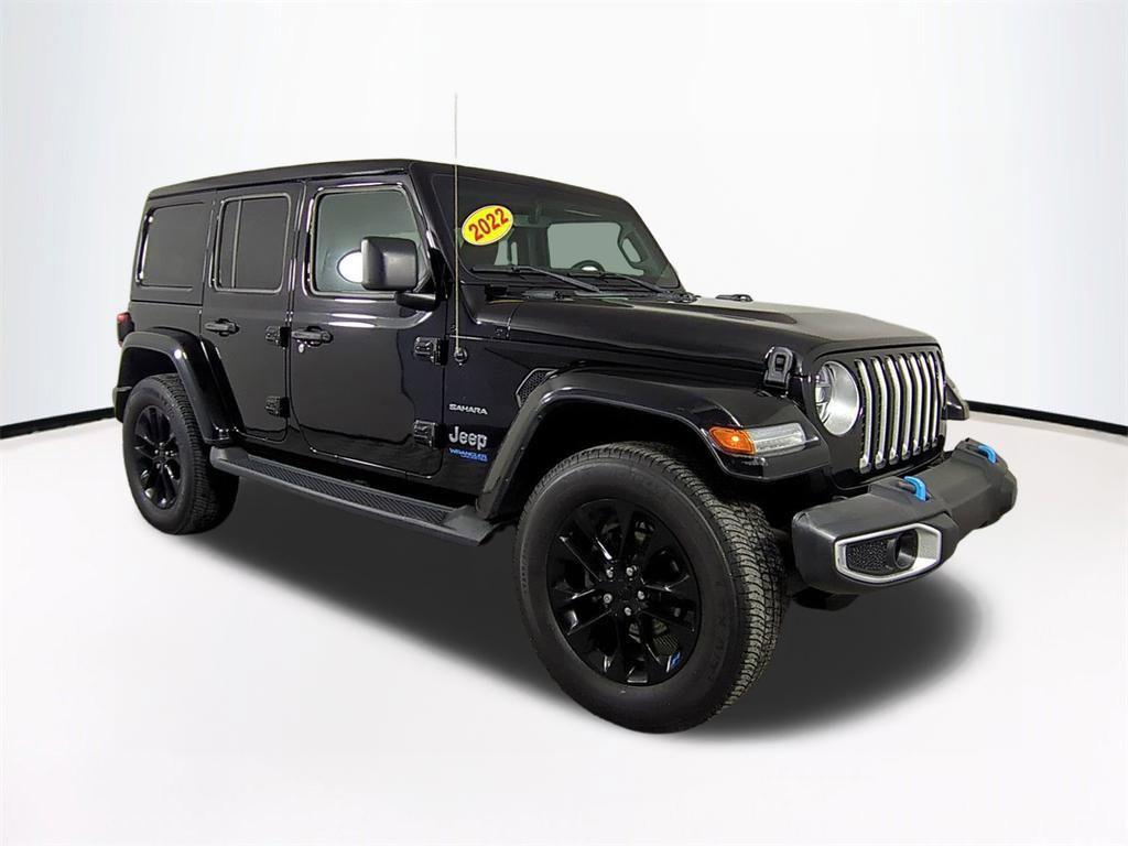 used 2022 Jeep Wrangler Unlimited 4xe car, priced at $34,688