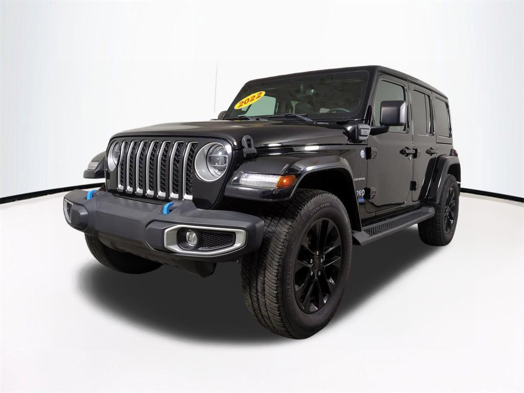 used 2022 Jeep Wrangler Unlimited 4xe car, priced at $34,688