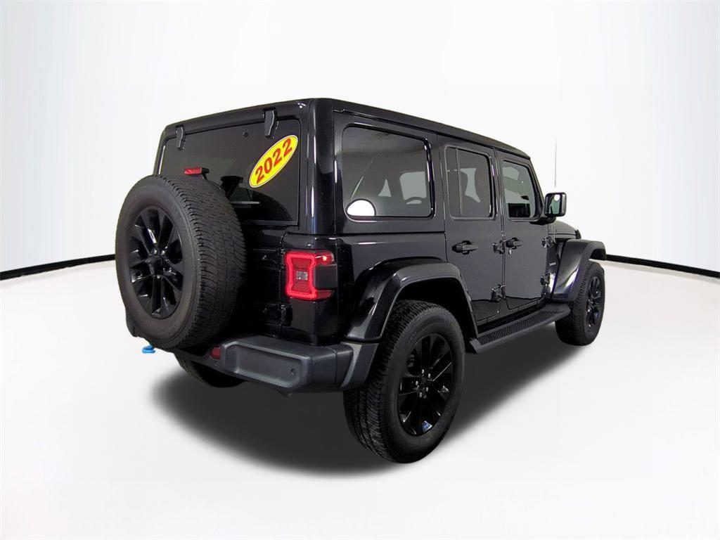 used 2022 Jeep Wrangler Unlimited 4xe car, priced at $34,688