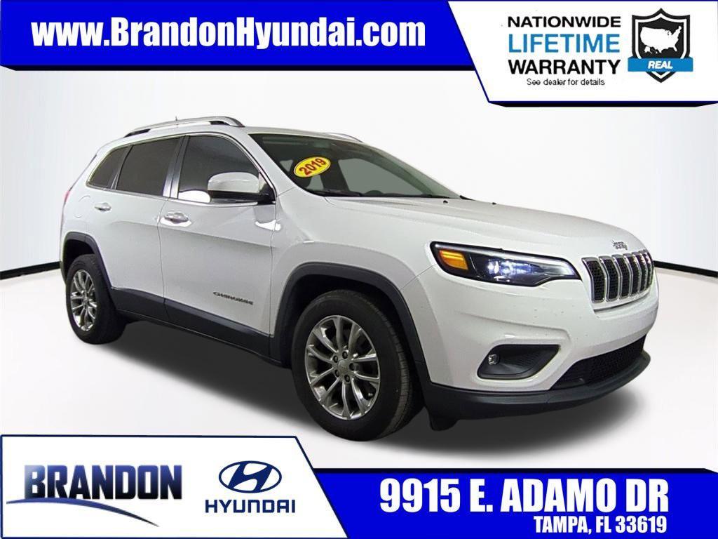 used 2019 Jeep Cherokee car, priced at $17,215