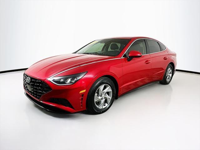 used 2021 Hyundai Sonata car, priced at $16,392