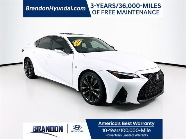 used 2022 Lexus IS 350 car, priced at $39,991