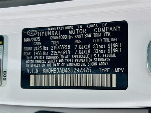new 2025 Hyundai Kona car, priced at $25,730