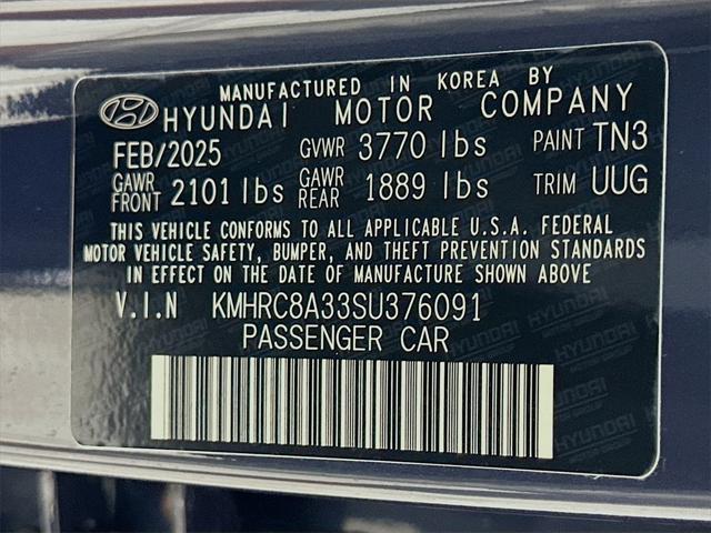 new 2025 Hyundai Venue car, priced at $24,131