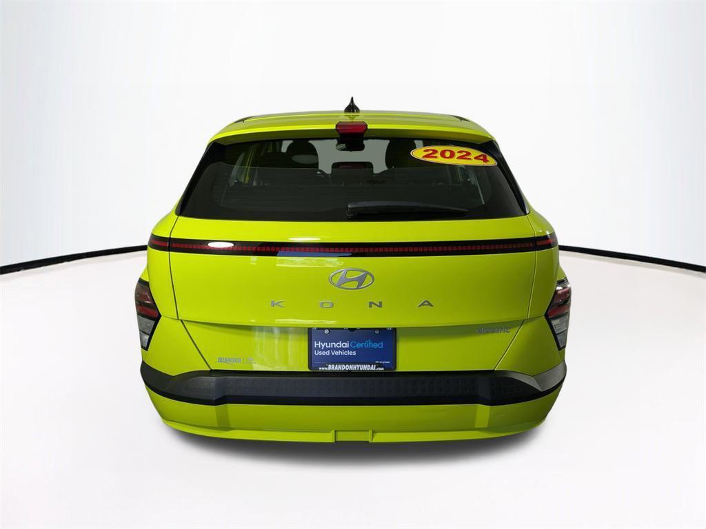 used 2024 Hyundai Kona EV car, priced at $20,659