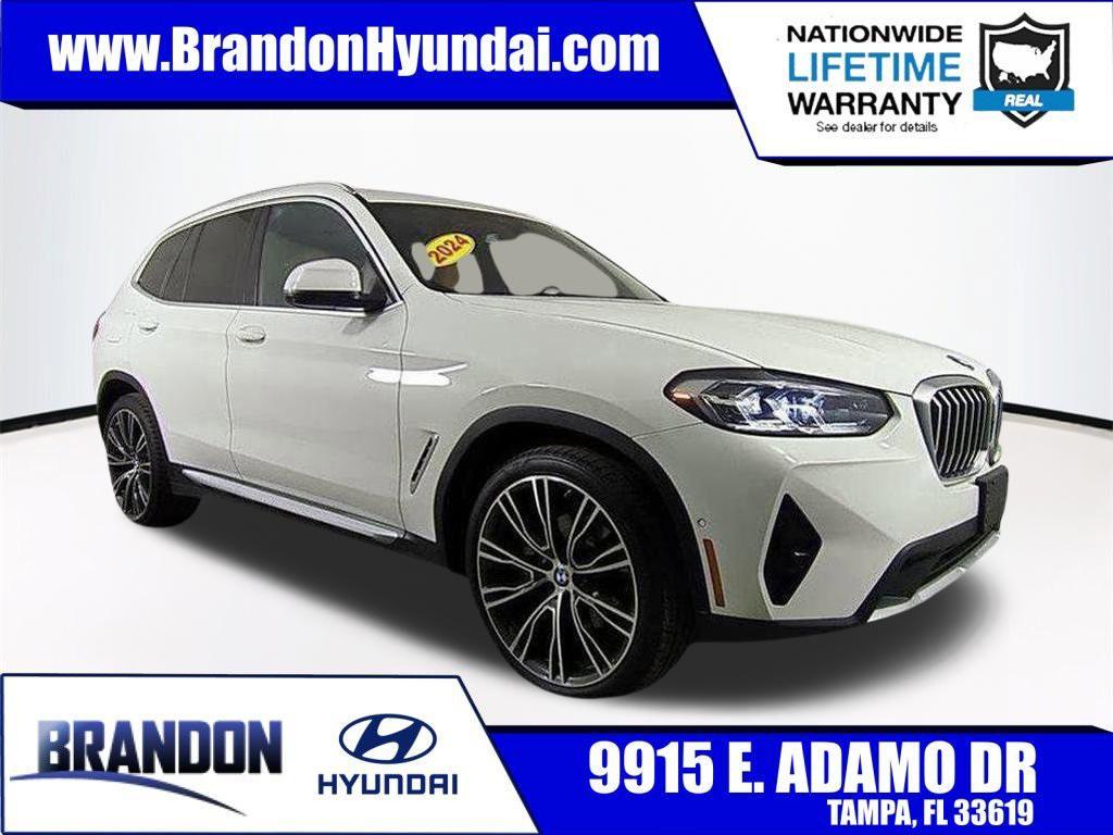 used 2024 BMW X3 car, priced at $36,646