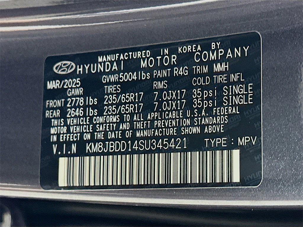 new 2025 Hyundai TUCSON Hybrid car, priced at $29,253