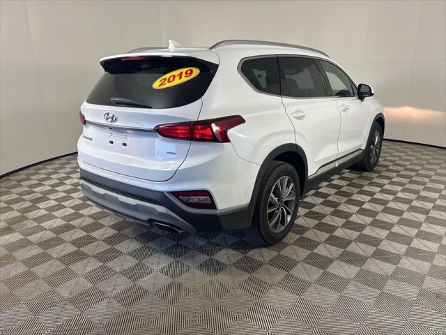 used 2019 Hyundai Santa Fe car, priced at $17,191