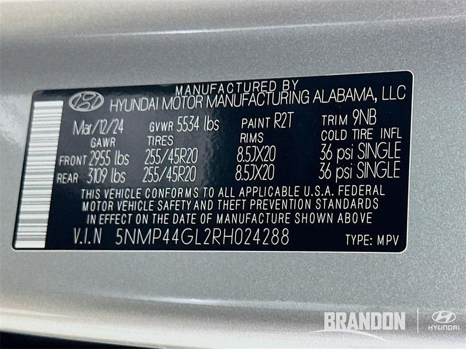 new 2024 Hyundai Santa Fe car, priced at $43,641