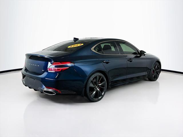 used 2022 Genesis G70 car, priced at $31,493