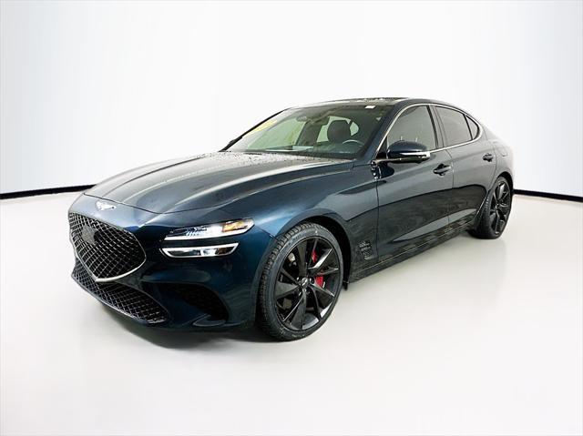 used 2022 Genesis G70 car, priced at $31,493