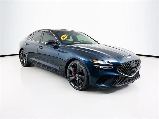 used 2022 Genesis G70 car, priced at $31,493