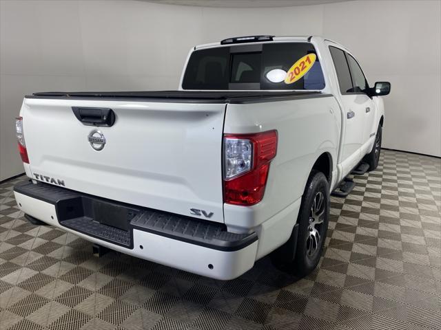 used 2021 Nissan Titan car, priced at $26,991