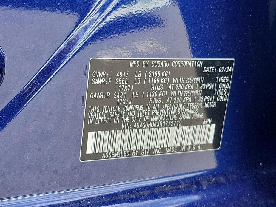 new 2024 Subaru Crosstrek car, priced at $37,293