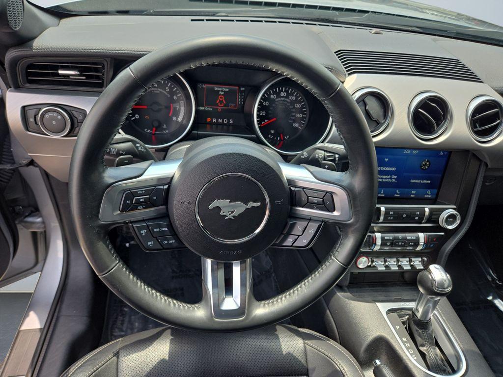 used 2021 Ford Mustang car, priced at $21,400