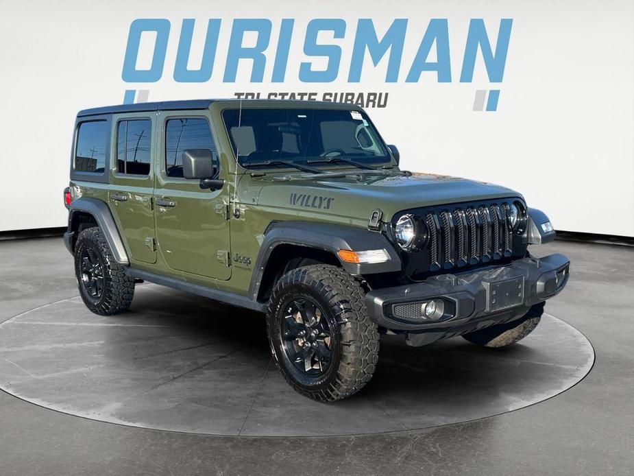 used 2022 Jeep Wrangler Unlimited car, priced at $30,500