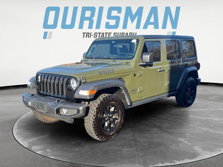 used 2022 Jeep Wrangler Unlimited car, priced at $30,500