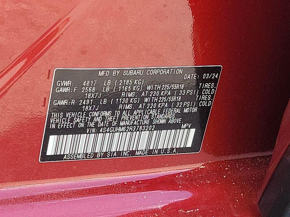 new 2024 Subaru Crosstrek car, priced at $33,349
